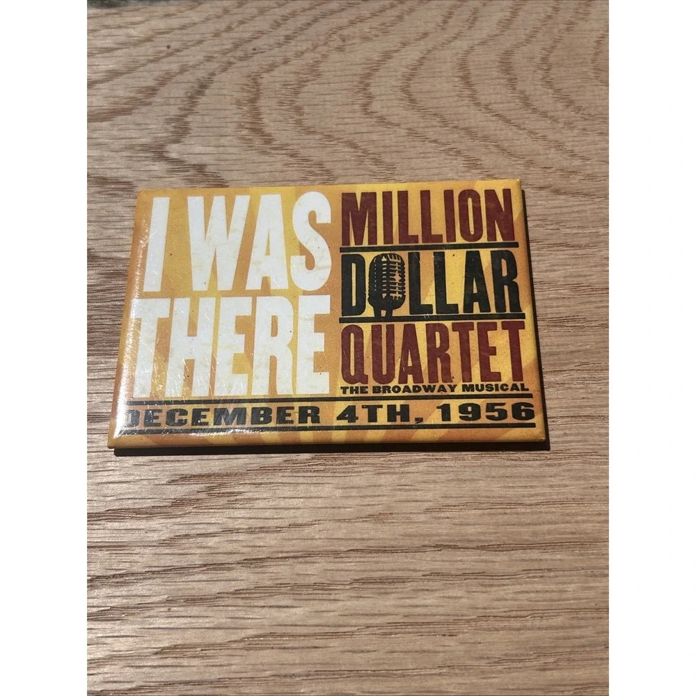 MILLION‎ DOLLAR QUARTET Broadway Musical MAGNET Official 2010 Merch